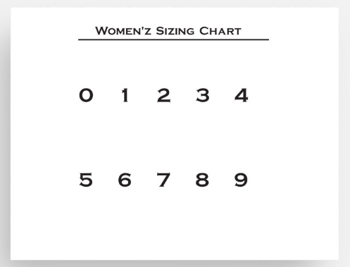 Women'z Sizing Chart